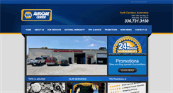 Desktop Screenshot of northdavidsonautomotive.com